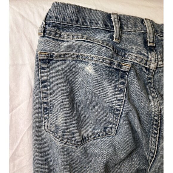 Wrangler Jeans Women's Size 34 Relaxed Fit Wide Leg Outdoor Denim Blue - Picture 6 of 9